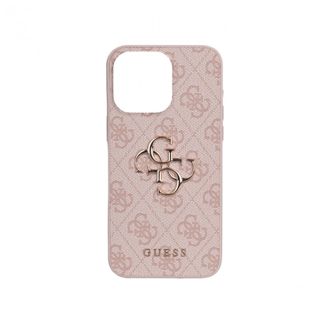 Apple iPhone 14 Pro Max Kılıf Guess Orjinal Lisanslı PU Deri 4G Büyük Metal Logolu Çapraz Vücut Askılı Kapak Apple iPhone 14 Pro Max Kılıf Guess Orjinal Lisanslı PU Deri 4G Büyük Metal Logolu Çapraz Vücut Askılı Kapak