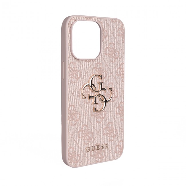 Apple iPhone 14 Pro Max Kılıf Guess Orjinal Lisanslı PU Deri 4G Büyük Metal Logolu Çapraz Vücut Askılı Kapak Apple iPhone 14 Pro Max Kılıf Guess Orjinal Lisanslı PU Deri 4G Büyük Metal Logolu Çapraz Vücut Askılı Kapak