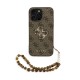 Apple iPhone 14 Pro Max Kılıf Guess Orjinal Lisanslı PU Deri Bilek Askı İpli Metal Büyük 4G ve Yazı Logolu Kapak Apple iPhone 14 Pro Max Kılıf Guess Orjinal Lisanslı PU Deri Bilek Askı İpli Metal Büyük 4G ve Yazı Logolu Kapak