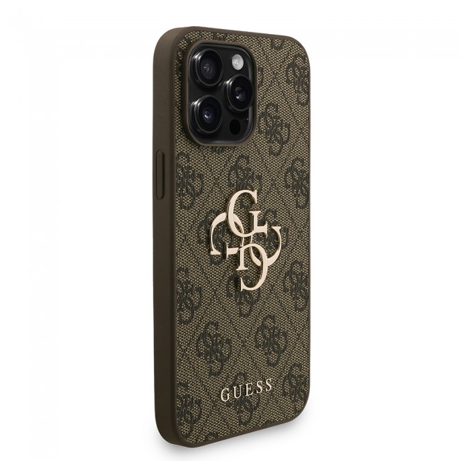 Apple iPhone 14 Pro Max Kılıf Guess Orjinal Lisanslı PU Deri Bilek Askı İpli Metal Büyük 4G ve Yazı Logolu Kapak Apple iPhone 14 Pro Max Kılıf Guess Orjinal Lisanslı PU Deri Bilek Askı İpli Metal Büyük 4G ve Yazı Logolu Kapak
