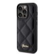 Apple iPhone 14 Pro Max Kılıf Guess Orjinal Lisanslı PU Deri Metal Yazı Logolu Kapitone Kapak Apple iPhone 14 Pro Max Kılıf Guess Orjinal Lisanslı PU Deri Metal Yazı Logolu Kapitone Kapak