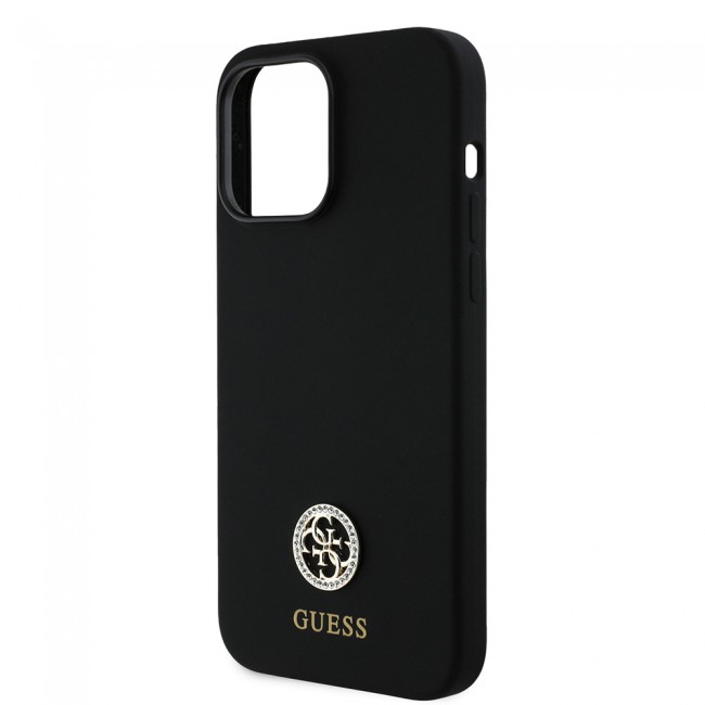 Apple iPhone 14 Pro Max Kılıf Guess Orjinal Lisanslı Yazı ve Taşlı 4G Logolu Silikon Kapak Apple iPhone 14 Pro Max Kılıf Guess Orjinal Lisanslı Yazı ve Taşlı 4G Logolu Silikon Kapak