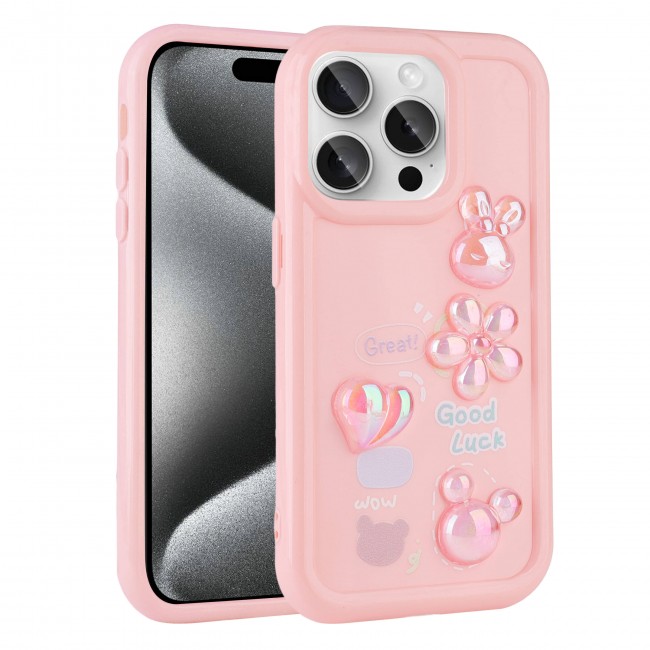 Apple iPhone 14 Pro Max Kılıf Kabartma Figürlü Parlak Zore Toys Silikon Kapak Apple iPhone 14 Pro Max Kılıf Kabartma Figürlü Parlak Zore Toys Silikon Kapak