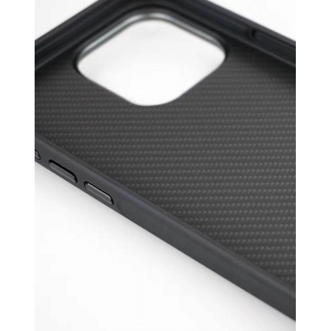 Apple iPhone 14 Pro Max Kılıf Magsafe Şarj Özellikli Karbon Fiber Görünümlü Zore Troy Kapak Apple iPhone 14 Pro Max Kılıf Magsafe Şarj Özellikli Karbon Fiber Görünümlü Zore Troy Kapak