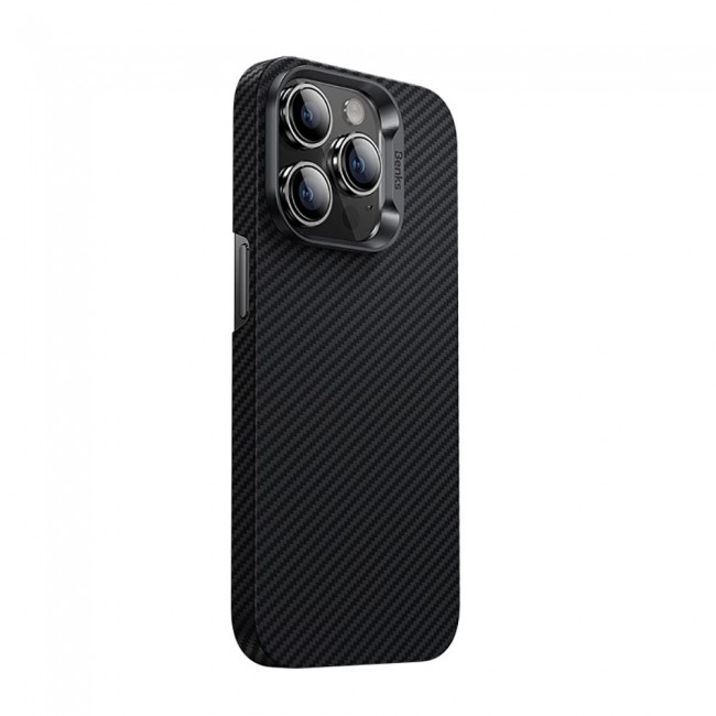 Apple iPhone 14 Pro Max Kılıf Karbon Fiber Benks 600D Essential Kevlar Kapak Apple iPhone 14 Pro Max Kılıf Karbon Fiber Benks 600D Essential Kevlar Kapak