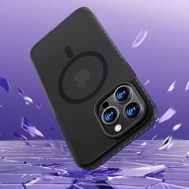 Apple iPhone 14 Pro Max Kılıf Kenarları Silikon Airbagli Mat Arka Yüzey Benks Icesand Kapak Apple iPhone 14 Pro Max Kılıf Kenarları Silikon Airbagli Mat Arka Yüzey Benks Icesand Kapak