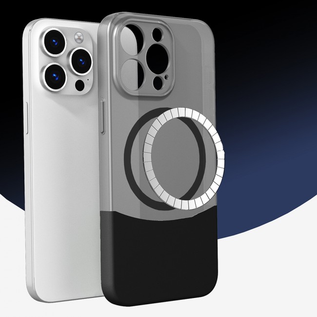Apple iPhone 14 Pro Max Kılıf M-Safe Şarj Özellikli Mıknatıslı Zore Duble Kapak Apple iPhone 14 Pro Max Kılıf M-Safe Şarj Özellikli Mıknatıslı Zore Duble Kapak