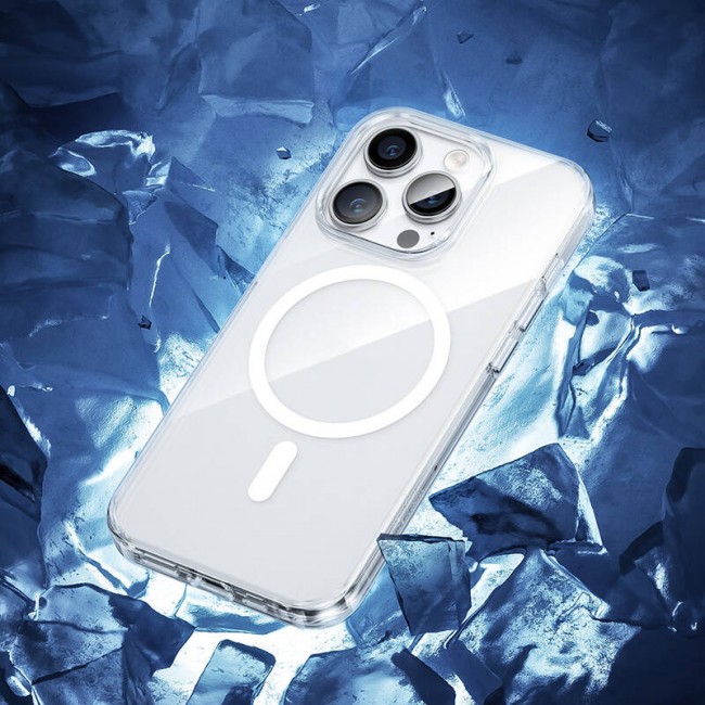 Apple iPhone 14 Pro Max Kılıf Magsafe Şarj Özellikli Benks 1.8mm Ultra İnce Şeffaf Kapak Apple iPhone 14 Pro Max Kılıf Magsafe Şarj Özellikli Benks 1.8mm Ultra İnce Şeffaf Kapak