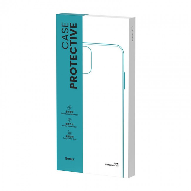 Apple iPhone 14 Pro Max Kılıf Magsafe Şarj Özellikli Benks 1.8mm Ultra İnce Şeffaf Kapak Apple iPhone 14 Pro Max Kılıf Magsafe Şarj Özellikli Benks 1.8mm Ultra İnce Şeffaf Kapak