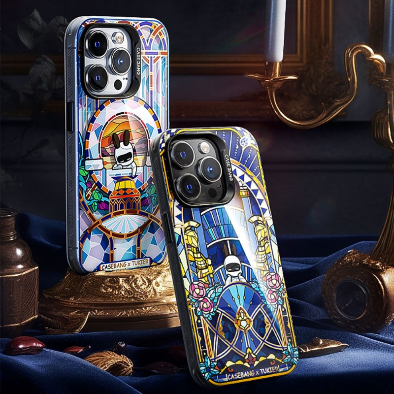 Bal-z Apple iPhone 14 Pro Max Kılıf M-safe Şarj Özellikli Benks Casebang Memory & Meditation Kapak