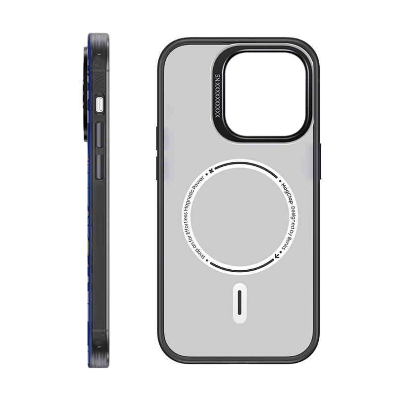 Bal-z Apple iPhone 14 Pro Max Kılıf M-safe Şarj Özellikli Benks Casebang Memory & Meditation Kapak