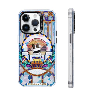 Bal-z Apple iPhone 14 Pro Max Kılıf M-safe Şarj Özellikli Benks Casebang Memory & Meditation Kapak