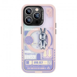 Apple iPhone 14 Pro Max Kılıf M-safe Şarj Özellikli Benks Casebang Rabbit Kapak Apple iPhone 14 Pro Max Kılıf M-safe Şarj Özellikli Benks Casebang Rabbit Kapak