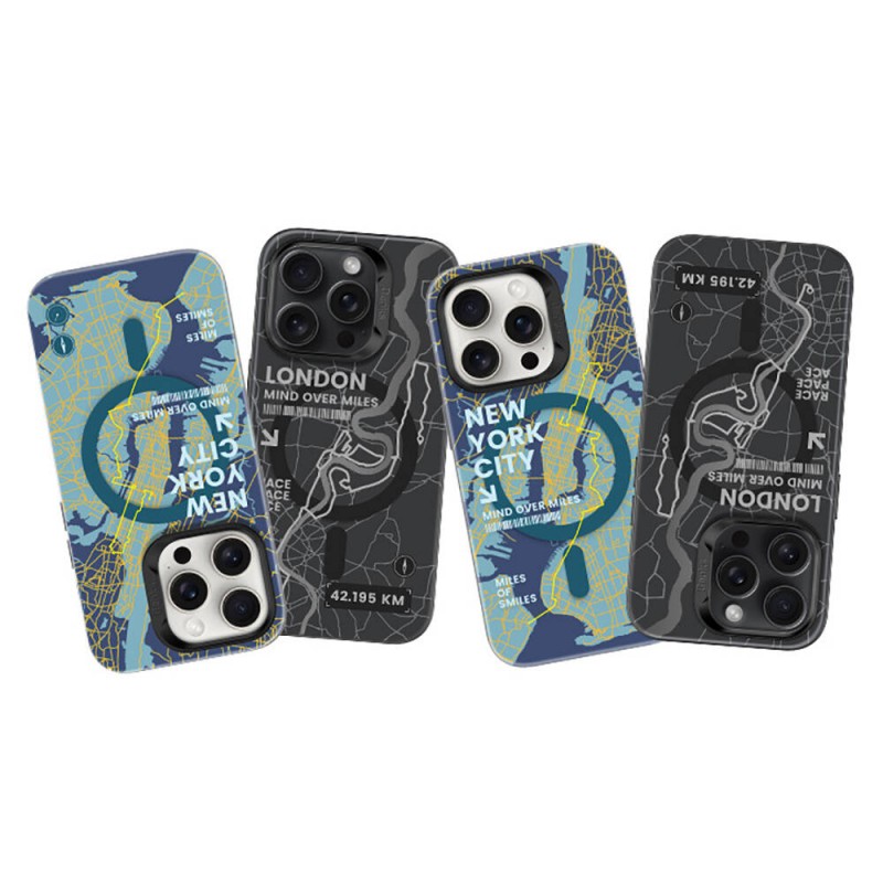 Bal-z Apple iPhone 14 Pro Max Kılıf M-safe Şarj Özellikli Benks City Serisi Kapak