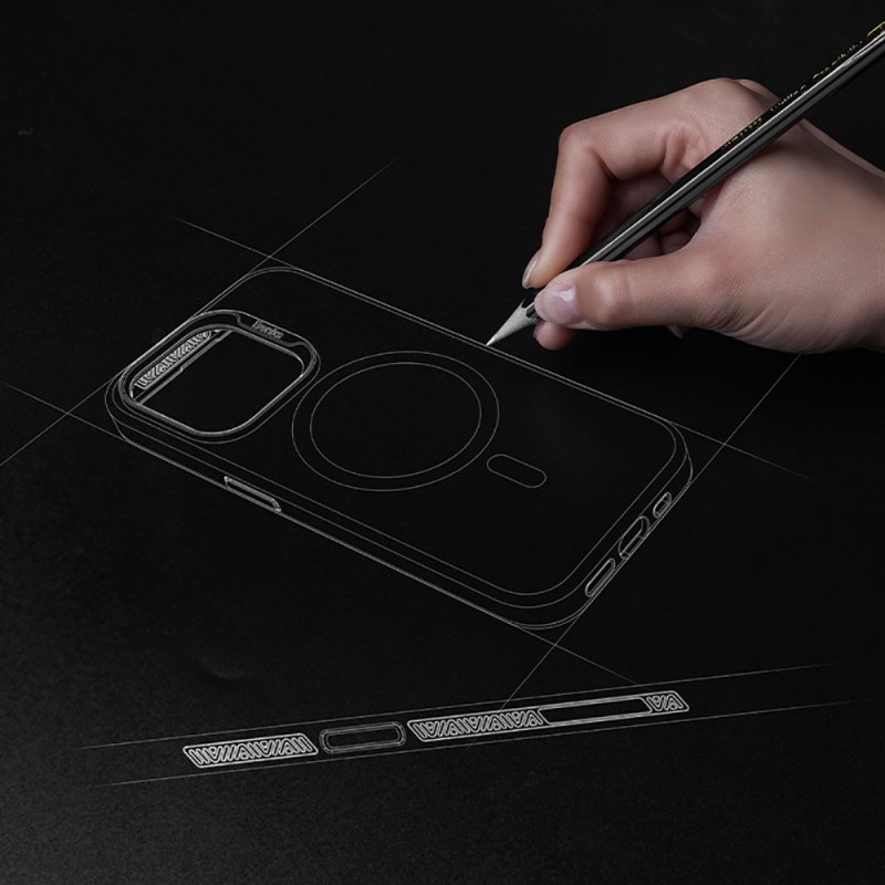 Bal-z Apple iPhone 14 Pro Max Kılıf M-safe Şarj Özellikli Benks Lucid Armor Kapak