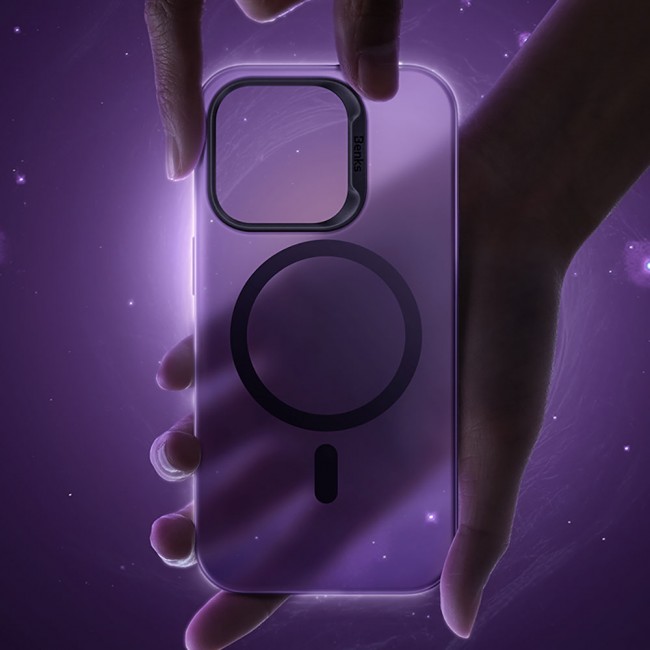 Apple iPhone 14 Pro Max Kılıf Magsafe Şarj Özellikli Benks Lucid Armor Kapak Apple iPhone 14 Pro Max Kılıf Magsafe Şarj Özellikli Benks Lucid Armor Kapak