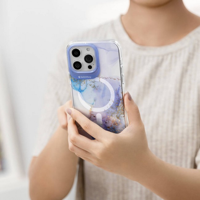 Apple iPhone 14 Pro Max Kılıf Magsafe Şarj Özellikli Çift IMD Baskılı Lisanslı Switcheasy Artist-M Veil Kapak Apple iPhone 14 Pro Max Kılıf Magsafe Şarj Özellikli Çift IMD Baskılı Lisanslı Switcheasy Artist-M Veil Kapak