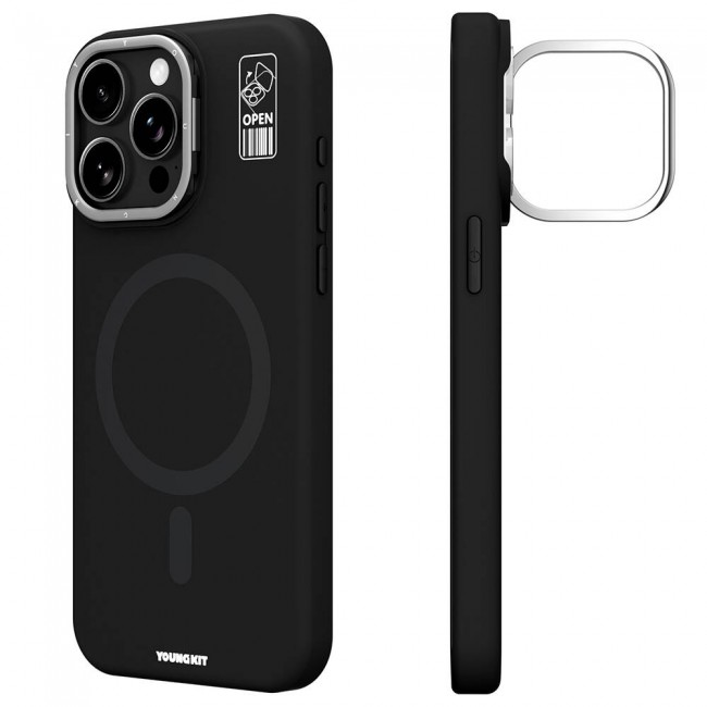 Apple iPhone 14 Pro Max Kılıf Magsafe Şarj Özellikli Kamera Standlı Youngkit Bitty Cream Kapak Apple iPhone 14 Pro Max Kılıf Magsafe Şarj Özellikli Kamera Standlı Youngkit Bitty Cream Kapak