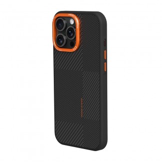 Apple iPhone 14 Pro Max Kılıf M-safe Şarj Özellikli Karbon Fiber Görünümlü Zore Kamp Kapak Apple iPhone 14 Pro Max Kılıf M-safe Şarj Özellikli Karbon Fiber Görünümlü Zore Kamp Kapak