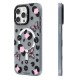 Apple iPhone 14 Pro Max Kılıf Magsafe Şarj Özellikli Kelebek Desenli Youngkit Shadow Dance Serisi Kapak Apple iPhone 14 Pro Max Kılıf Magsafe Şarj Özellikli Kelebek Desenli Youngkit Shadow Dance Serisi Kapak