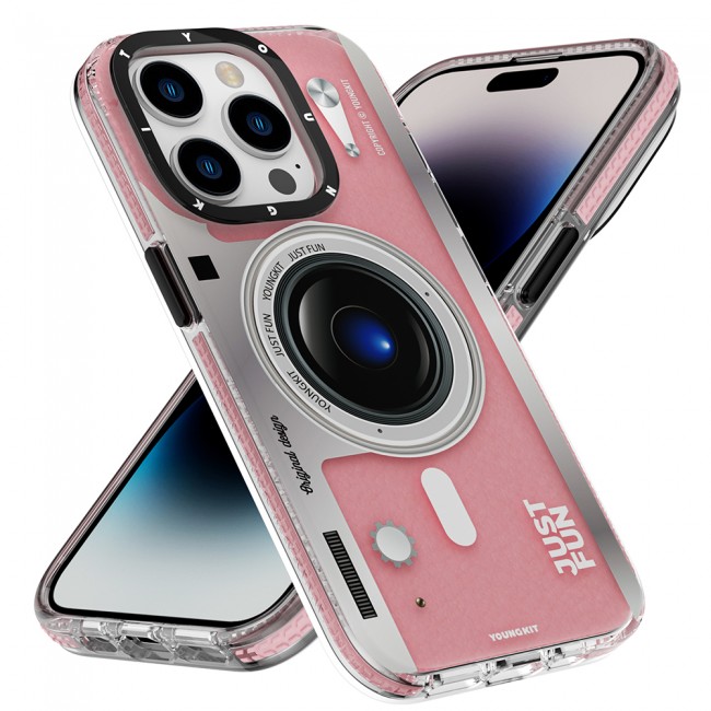 Apple iPhone 14 Pro Max Kılıf Magsafe Şarj Özellikli Lens Figürlü YoungKit Art Film Serisi Kapak Apple iPhone 14 Pro Max Kılıf Magsafe Şarj Özellikli Lens Figürlü YoungKit Art Film Serisi Kapak