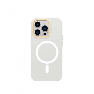 Apple iPhone 14 Pro Max Kılıf Magsafe Şarj Özellikli Metal Kamera Çerçeveli Recci Glaze Serisi Kapak Apple iPhone 14 Pro Max Kılıf Magsafe Şarj Özellikli Metal Kamera Çerçeveli Recci Glaze Serisi Kapak