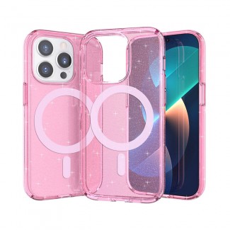 Apple iPhone 14 Pro Max Kılıf Magsafe Şarj Özellikli Parlayan Simli Saydam Renkli Zore Allstar Kapak Apple iPhone 14 Pro Max Kılıf Magsafe Şarj Özellikli Parlayan Simli Saydam Renkli Zore Allstar Kapak