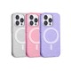 Apple iPhone 14 Pro Max Kılıf Magsafe Şarj Özellikli Parlayan Simli Saydam Renkli Zore Allstar Kapak Apple iPhone 14 Pro Max Kılıf Magsafe Şarj Özellikli Parlayan Simli Saydam Renkli Zore Allstar Kapak