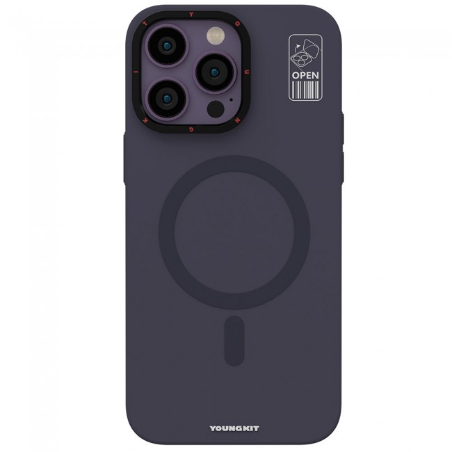 Apple iPhone 14 Pro Max Kılıf Magsafe Şarj Özellikli Standlı YoungKit Hermit Bracket Serisi Kapak Apple iPhone 14 Pro Max Kılıf Magsafe Şarj Özellikli Standlı YoungKit Hermit Bracket Serisi Kapak