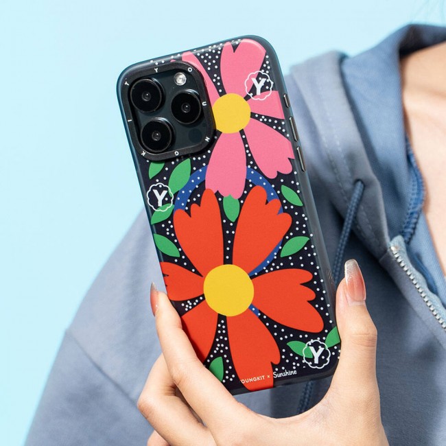 Apple iPhone 14 Pro Max Kılıf Magsafe Şarj Özellikli Sunshine Tasarımlı Youngkit Colorful Serisi Kapak Apple iPhone 14 Pro Max Kılıf Magsafe Şarj Özellikli Sunshine Tasarımlı Youngkit Colorful Serisi Kapak