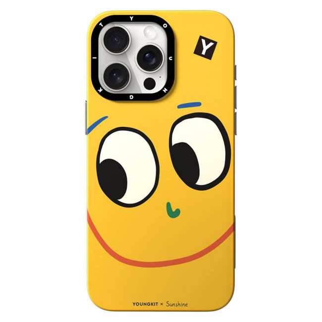 Apple iPhone 14 Pro Max Kılıf Magsafe Şarj Özellikli Sunshine Tasarımlı Youngkit Daily Happy Serisi Kapak Apple iPhone 14 Pro Max Kılıf Magsafe Şarj Özellikli Sunshine Tasarımlı Youngkit Daily Happy Serisi Kapak