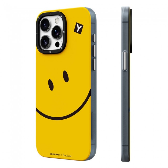 Apple iPhone 14 Pro Max Kılıf Magsafe Şarj Özellikli Sunshine Tasarımlı Youngkit Daily Happy Serisi Kapak Apple iPhone 14 Pro Max Kılıf Magsafe Şarj Özellikli Sunshine Tasarımlı Youngkit Daily Happy Serisi Kapak