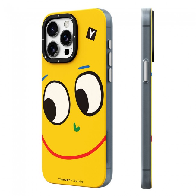 Apple iPhone 14 Pro Max Kılıf Magsafe Şarj Özellikli Sunshine Tasarımlı Youngkit Daily Happy Serisi Kapak Apple iPhone 14 Pro Max Kılıf Magsafe Şarj Özellikli Sunshine Tasarımlı Youngkit Daily Happy Serisi Kapak