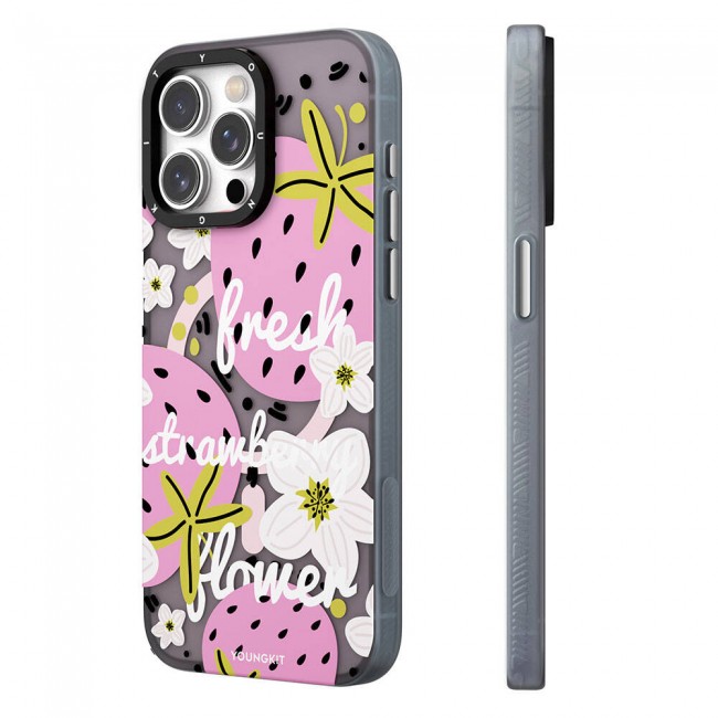 Apple iPhone 14 Pro Max Kılıf Magsafe Şarj Özellikli Yaz Meyvesi Desenli Youngkit Fruity Flavour Serisi Kapak Apple iPhone 14 Pro Max Kılıf Magsafe Şarj Özellikli Yaz Meyvesi Desenli Youngkit Fruity Flavour Serisi Kapak