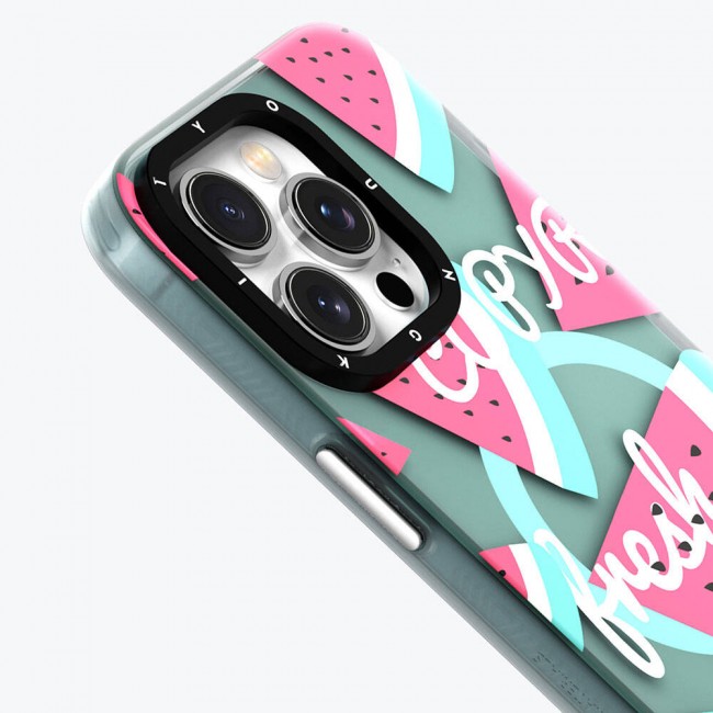 Apple iPhone 14 Pro Max Kılıf Magsafe Şarj Özellikli Yaz Meyvesi Desenli Youngkit Fruity Flavour Serisi Kapak Apple iPhone 14 Pro Max Kılıf Magsafe Şarj Özellikli Yaz Meyvesi Desenli Youngkit Fruity Flavour Serisi Kapak