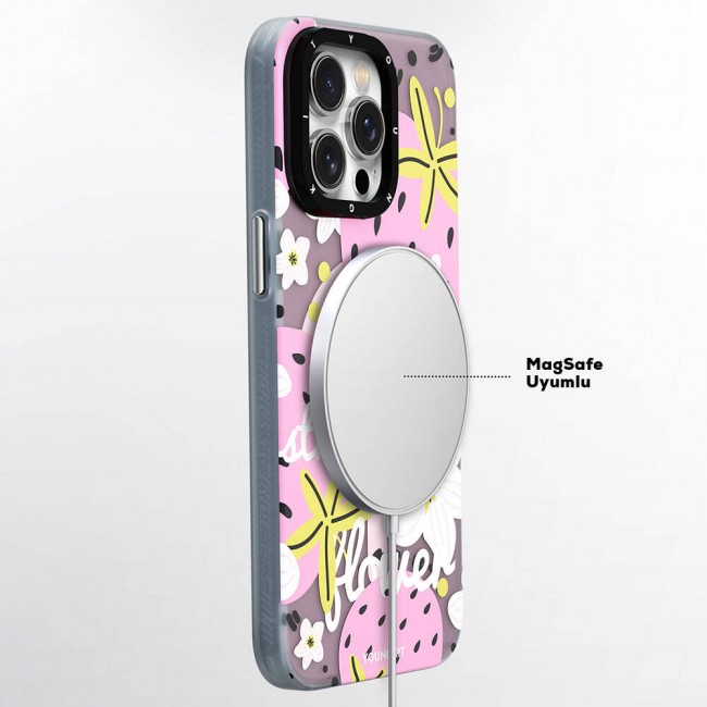 Apple iPhone 14 Pro Max Kılıf Magsafe Şarj Özellikli Yaz Meyvesi Desenli Youngkit Fruity Flavour Serisi Kapak Apple iPhone 14 Pro Max Kılıf Magsafe Şarj Özellikli Yaz Meyvesi Desenli Youngkit Fruity Flavour Serisi Kapak
