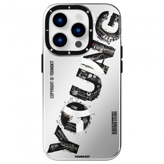 Apple iPhone 14 Pro Max Kılıf M-safe Şarj Özellikli Yazı Temalı YoungKit Mechanic Serisi Kapak Apple iPhone 14 Pro Max Kılıf M-safe Şarj Özellikli Yazı Temalı YoungKit Mechanic Serisi Kapak