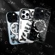 Apple iPhone 14 Pro Max Kılıf Magsafe Şarj Özellikli Yazı Temalı YoungKit Mechanic Serisi Kapak