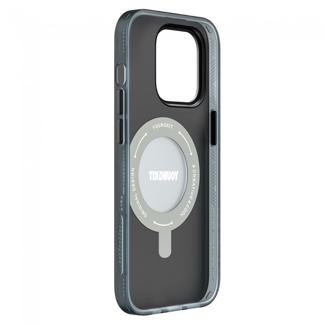 Apple iPhone 14 Pro Max Kılıf Magsafe Şarj Özellikli Youngkit 360° Standlı Technology Serisi Kapak Apple iPhone 14 Pro Max Kılıf Magsafe Şarj Özellikli Youngkit 360° Standlı Technology Serisi Kapak