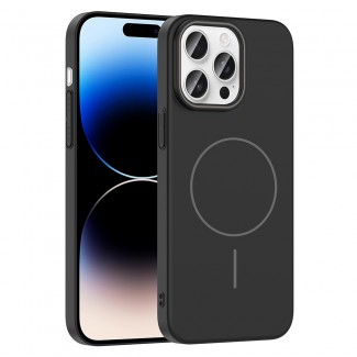 Apple iPhone 14 Pro Max Kılıf M-safe Şarj Özellikli Zore Ruby Sert Kapak Apple iPhone 14 Pro Max Kılıf M-safe Şarj Özellikli Zore Ruby Sert Kapak