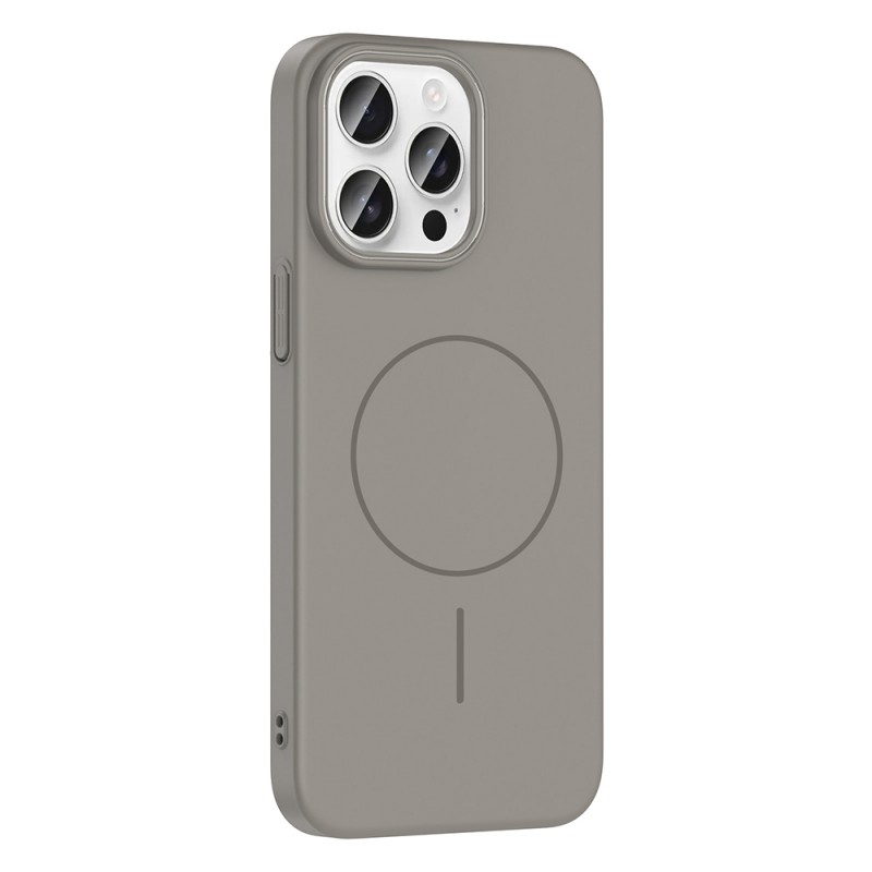 Bal-z Apple iPhone 14 Pro Max Kılıf M-safe Şarj Özellikli Zore Ruby Sert Kapak