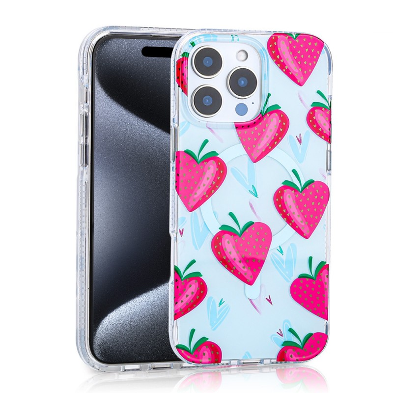 Bal-z Apple iPhone 14 Pro Max Kılıf M-safe Şarj Özellikli Zore Stilo Kapak