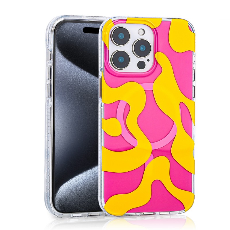 Bal-z Apple iPhone 14 Pro Max Kılıf M-safe Şarj Özellikli Zore Stilo Kapak