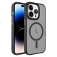 Apple iPhone 14 Pro Max Kılıf Mat Arka Yüzey Wireless Şarj Özellikli Zore Flet Magsafe Kapak