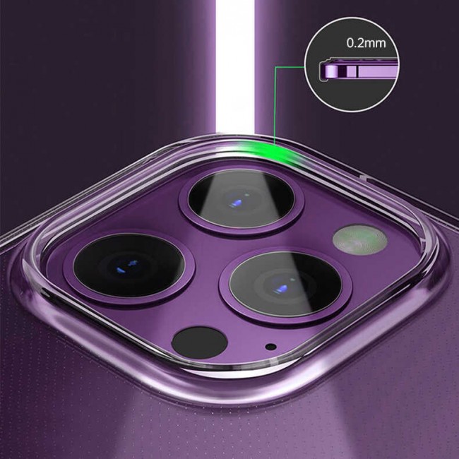 Apple iPhone 14 Pro Max Kılıf Şeffaf Airbag Tasarımlı Wiwu ZCC-108 Concise Serisi Kapak Apple iPhone 14 Pro Max Kılıf Şeffaf Airbag Tasarımlı Wiwu ZCC-108 Concise Serisi Kapak