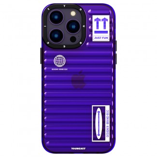 Apple iPhone 14 Pro Max Kılıf Şeffaf Renkli Tasarım YoungKit Fluorite Serisi Kapak Apple iPhone 14 Pro Max Kılıf Şeffaf Renkli Tasarım YoungKit Fluorite Serisi Kapak