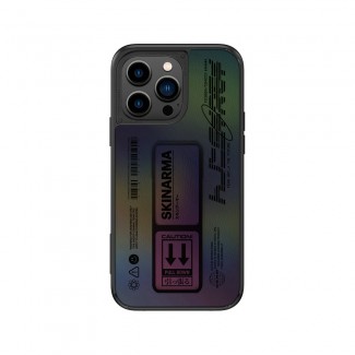 Apple iPhone 14 Pro Max Kılıf SkinArma Holografik Tasarımlı Standlı Deri Görünümlü Kira Kobai Kapak Apple iPhone 14 Pro Max Kılıf SkinArma Holografik Tasarımlı Standlı Deri Görünümlü Kira Kobai Kapak