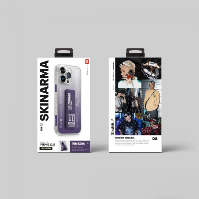 Apple iPhone 14 Pro Max Kılıf SkinArma Standlı Şeffaf Tasarımlı Taihi Kobai Kapak Apple iPhone 14 Pro Max Kılıf SkinArma Standlı Şeffaf Tasarımlı Taihi Kobai Kapak