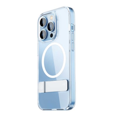 Bal-z Apple iPhone 14 Pro Max Kılıf Standlı M-safe Wireless Şarj Özellikli Wiwu Aurora Serisi Kapak