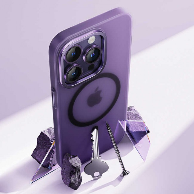 Apple iPhone 14 Pro Max Kılıf Wireless Şarj Destekli Benks Yeni Seri Magnetik Haze Kapak Apple iPhone 14 Pro Max Kılıf Wireless Şarj Destekli Benks Yeni Seri Magnetik Haze Kapak